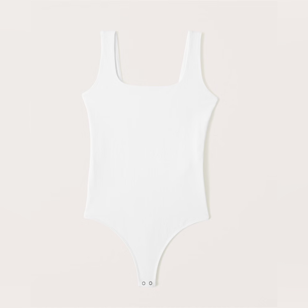 Abercrombie & Fitch White Bodysuit